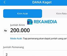 Dana Kaget Hari Ini 2024